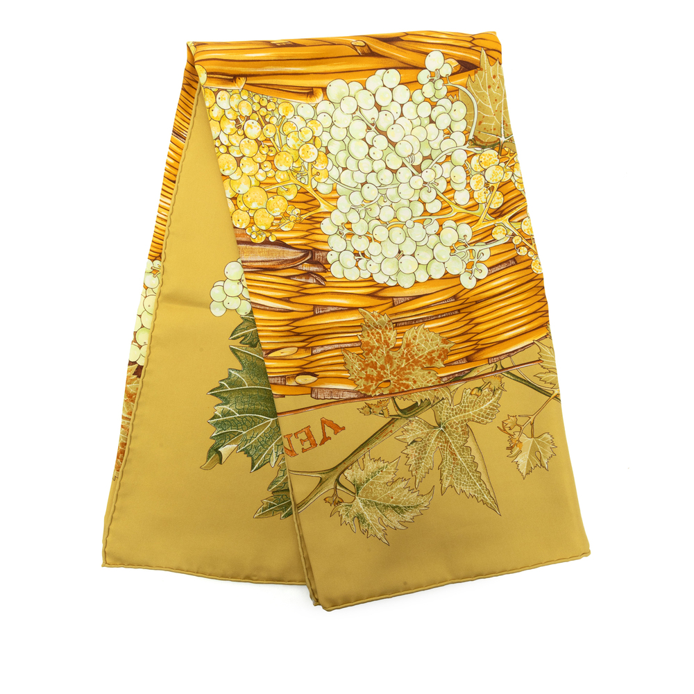Pre-Loved Hermes Vendanges Silk Scarf 90